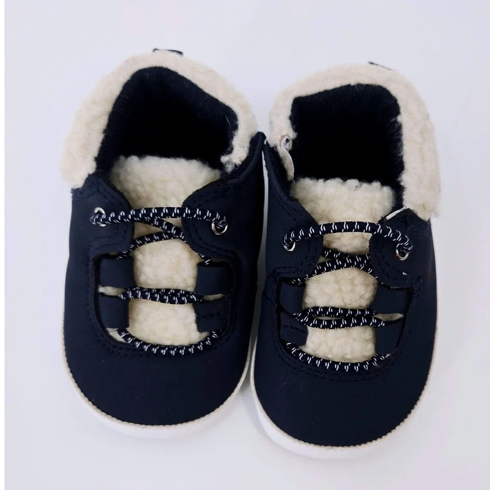 Lot of 2 Infant Baby Boys Crib Shoes Size 3 6-9M‎ Carter's & TCP